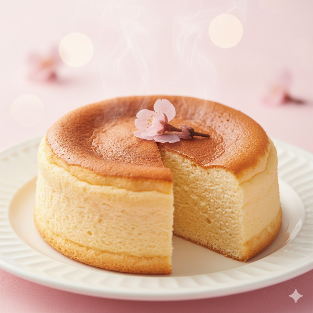 Uncle Fluffy jiggly Japanese cheesecake